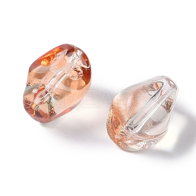 Baking Paint Glass Beads GLAA-S202-17B-1