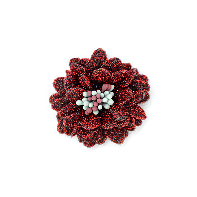 Non-Woven Fabric Flowers DIY-WH0199-70D-1