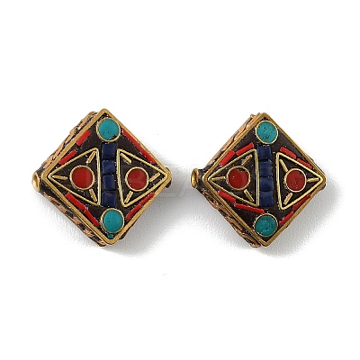 Handmade Polymer Clay Indonesia Beads PY-CBAAA14-13C-C-1