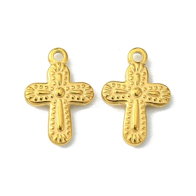 304 Stainless Steel Pendants STAS-F294-01A-G-1