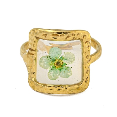 Brass Adjustable Rings for Women RJEW-G265-10G-B01-1