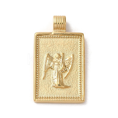 304 Stainless Steel Pendants STAS-L022-306G-09-1