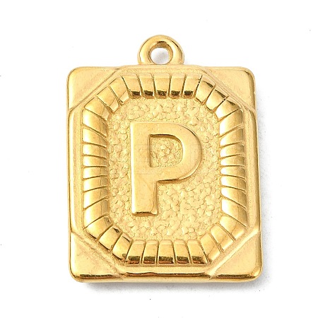 Ion Plating(IP) 304 Stainless Steel Pendants STAS-U033-01G-P-1