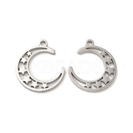 Non-Tarnish 304 Stainless Steel Pendants STAS-L020-032P-1