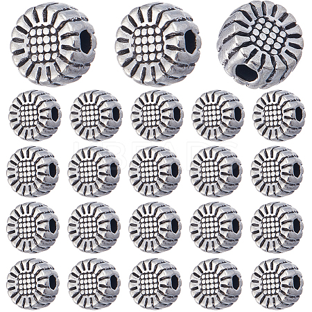 200Pcs Tibetan Style Alloy Beads PALLOY-SC0004-20AS-1