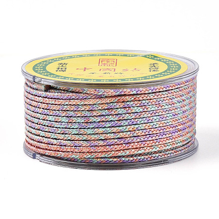 11M Braided Nylon Chinese Knot Cord WCOR-B001-2mm-18-1