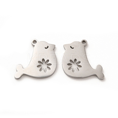Non-Tarnish 304 Stainless Steel Pendants STAS-M089-34P-1
