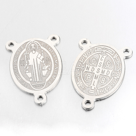 Tarnish Resistant 304 Stainless Steel Chandelier Component Links LS-STAS-R087-05-1