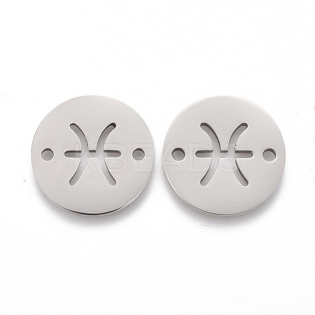 Tarnish Resistant Polishing 201 Stainless Steel Links Connectors STAS-Z001-A-01P-1