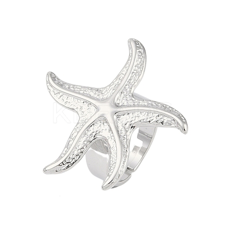 Non-Tarnish 304 Stainless Steel Adjustable Rings for Women RJEW-C095-03P-1