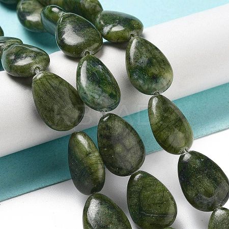 Natural Chinese Southern Jade Beads Strands G-P528-L12-01-1