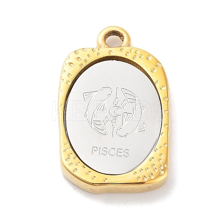 304 Stainless Steel Pendants LS-STAS-F303-A12-1