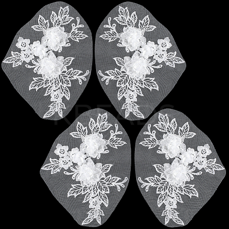 Polyester Embroidery Sequin Costume Accessories DIY-WH20025-015B-1