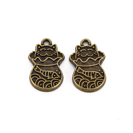 Tibetan Style Alloy Pendant Enamel Settings PALLOY-N160-64AB-1