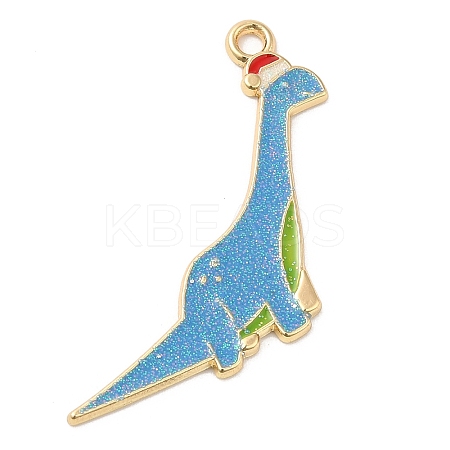 Christmas Alloy Enamel Pendants ENAM-K069-21A-G-1