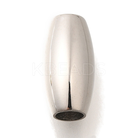 304 Stainless Steel European Beads STAS-G350-01E-P-1