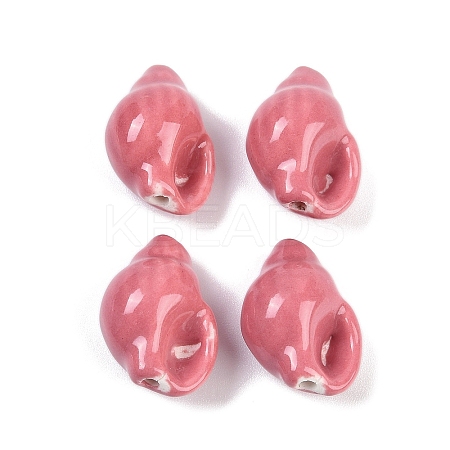 Handmade Porcelain Beads PORC-R003-03B-1