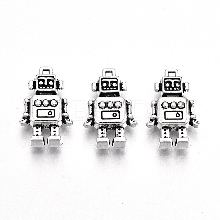 Tibetan Style Alloy Pendants TIBE-S323-083AS-RS-1