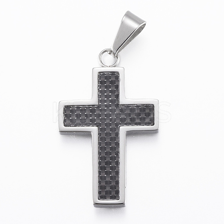 304 Stainless Steel Pendants STAS-K151-07P-1
