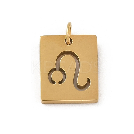 304 Stainless Steel Charms STAS-R001-03G-05-1