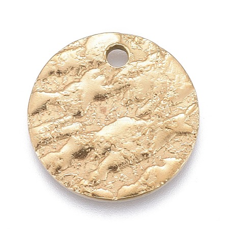 Ion Plating(IP) 304 Stainless Steel Charms X-STAS-M228-C01-G-1