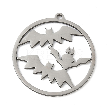 201 Stainless Steel Pendants STAS-G366-02P-05-1