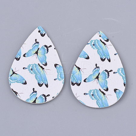 PU Leather Big Pendants X-FIND-R072-10-C08-1
