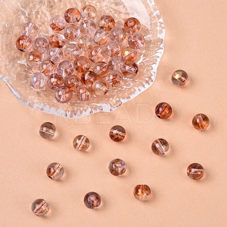 Baking Paint Glass Beads X1-DGLA-YW0002-01B-03-1