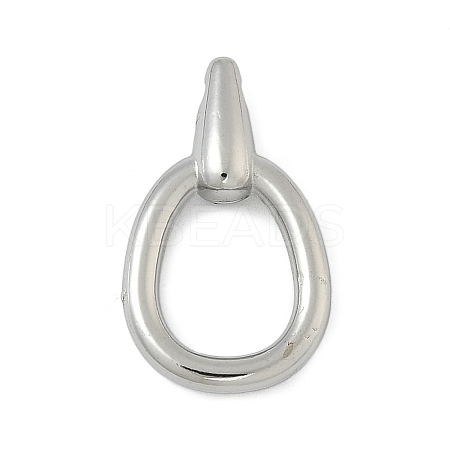 304 Stainless Steel Pendants STAS-P423-05P-1