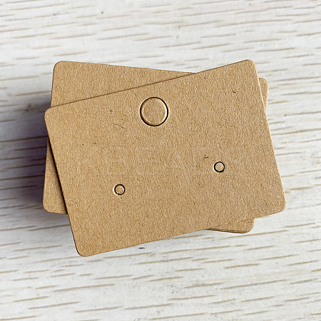 Kraft Paper Earring Display Cards LS-PW-WG73449-04-1