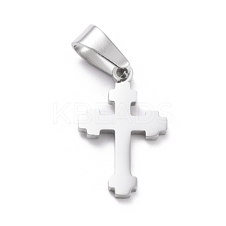 Non-Tarnish 304 Stainless Steel Pendants STAS-L216-33P-1