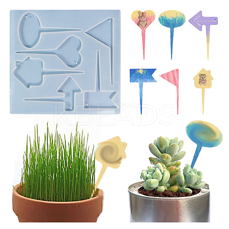 DIY Food Grade Silicone Plant Label Molds SIMO-PW0014-23-1