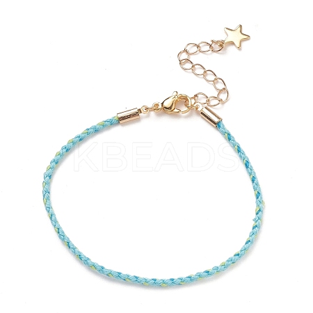 Cotton Braided Cord Bracelets BJEW-JB05501-02-1