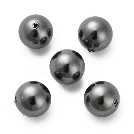 Baking Paint Pearlized Glass Pearl Round Beads HY-Q001-02B-05-1