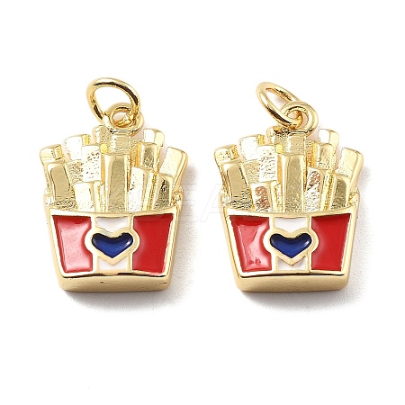 Brass Pendants KK-H002-07E-G-RS-1