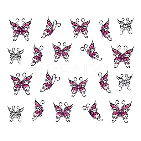 Nail Art Water Transfer Sticker MRMJ-Q080-A353-1