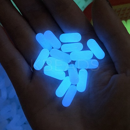Synthetic Luminous Stone Beads PW-WG61570-02-1