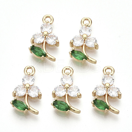 Transparent Glass Pendants X-GLAA-R212-17B-1