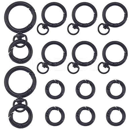 8Pcs Zinc Alloy Swivel Clasps FIND-SC0012-76B-1