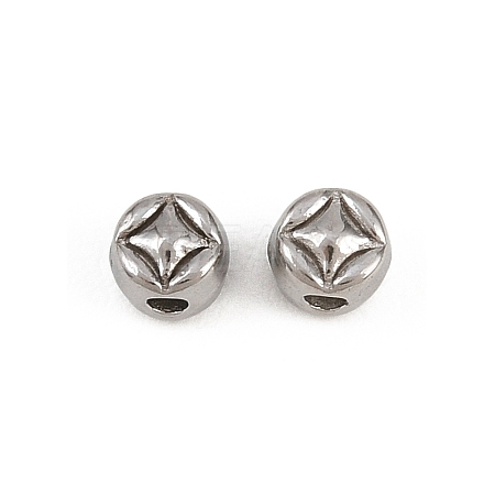 304 Stainless Steel Beads STAS-D394-02C-P-1