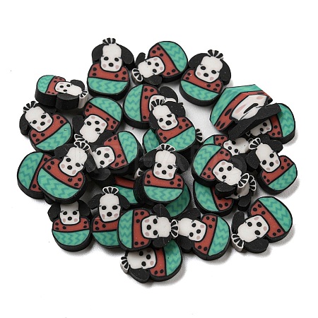 Handmade Polymer Clay Beads CLAY-P003-07B-1