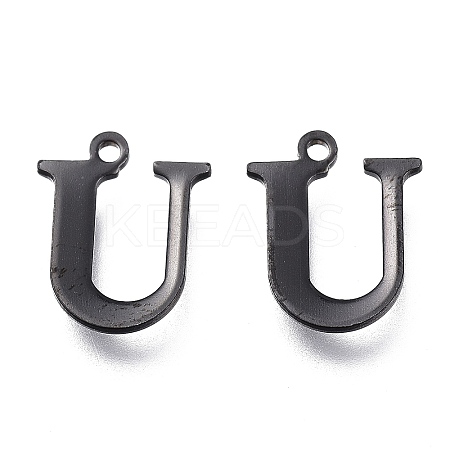 304 Stainless Steel Charms LS-STAS-H112-U-EB-1