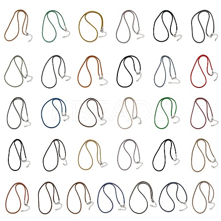 2.5MM Nylon Braided Cord Necklace Making FIND-G095-01P-1