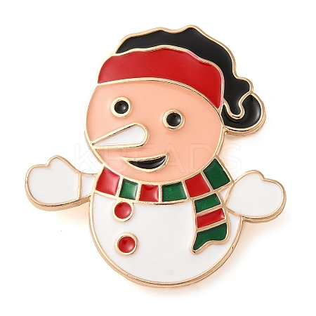 Christmas Theme Enamel Pins JEWB-U007-02C-1