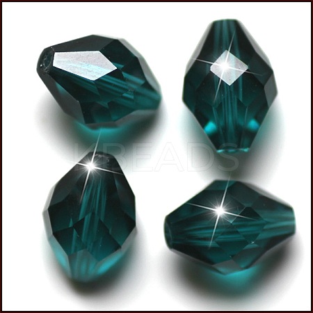 Imitation Austrian Crystal Beads SWAR-F054-13x10mm-24-1