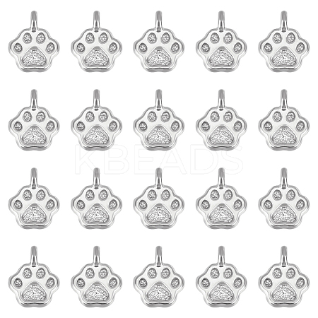 20Pcs 304 Stainless Steel Charms STAS-UN0056-19-1