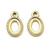 Ion Plating(IP) 304 Stainless Steel Pendant Cabochon Settings STAS-G347-11G-1