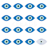 16Pcs Computerized Embroidery Cloth Iron on/Sew on Patches DIY-MA0006-78-1