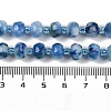 Natural Dyed White Jade Beads Strands G-H057-A22-03-5