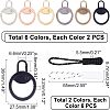 12Pcs Alloy Zipper Puller FIND-NB0002-12-5
